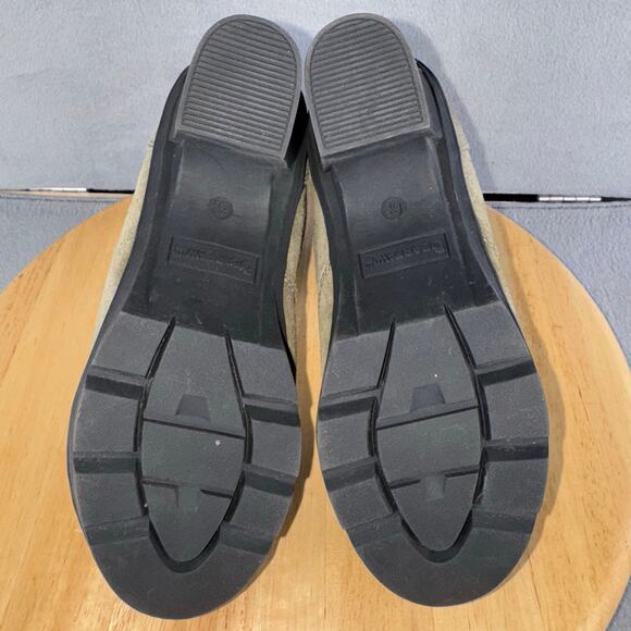 Bearpaw Marlowe Olive Suede/Sherpa Lined Winter Ankle Boots Women’s Size 6.5 US - Picture 7 of 8